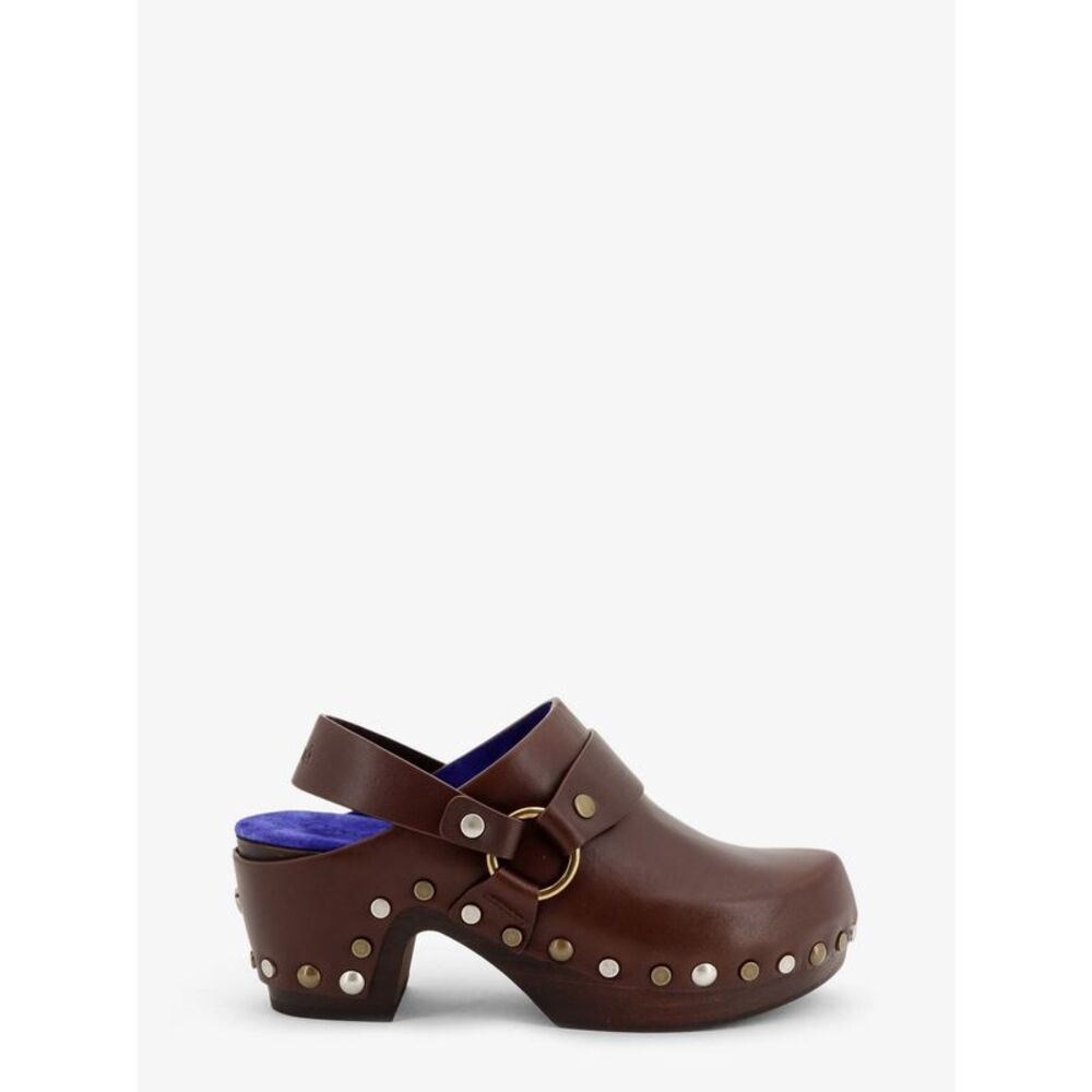 Chloe' Women Talis Wedge Leather Clogs